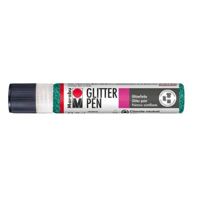 Produktbild von Marabu Effektfarbe "Glitter-Liner" glitter-petrol 25 ml