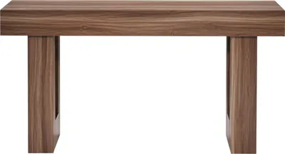 Obrázok produktu pre SucceBuy konzolový stolík rozkladací stolík (160 x 35 x 85 cm / D x Š x V) úzky obdĺžnikový stolík z drevotrieskovej dosky do predsiene, spálne, obývačky a haly, bočný stolík v hnedej farbe