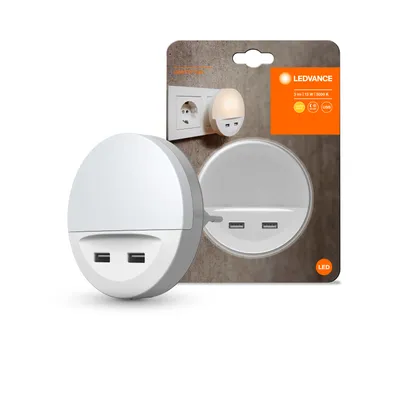 Obrázok produktu pre Svietidlo nočné LED LUNETTA USB s vypínačom