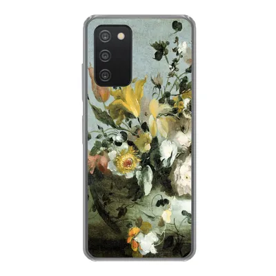 Produktbild von MuchoWow® Handyhülle Schutzhülle Hülle für Samsung galaxy a73 Blumen - Alte Meister - Barock Silikon Softcase Handy Hülle - Handyhülle