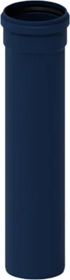 Obrázok produktu pre Poloplast POLO-KAL NG, rúrka s nasadzovacou objímkou, DN 125, tyč s dĺžkou 500 mm, 1 ks.