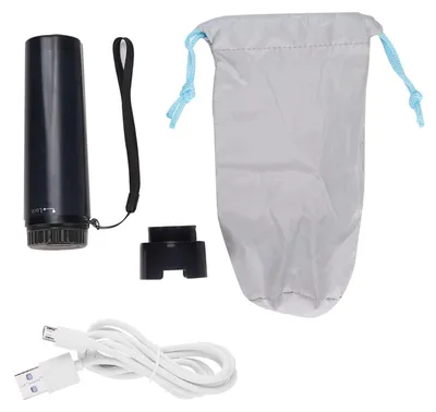 Tragbares elektrisches Bidet, USB-ladbar, 165 ml, schwarz