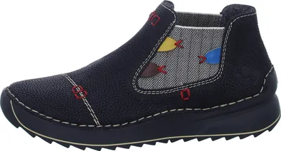 Zdjęcie produktu dla Buty wsuwane Rieker w kolorze czarnym, rozmiar 37