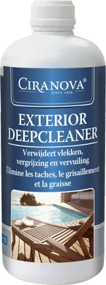 Produktbild von Ciranova Exterior Deep Cleaner - Holzreiniger - Entfetter - 1 Liter