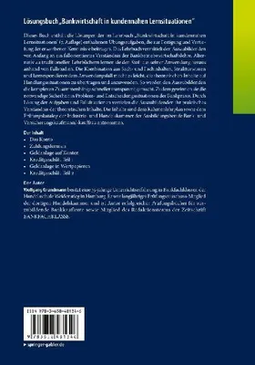 Produktbild von Lösungsbuch "Bankwirtschaft in kundennahen Lernsituationen"