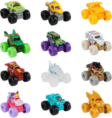 Obrázok produktu pre Monster Jam Mini Gold Dragon Mystery, Monster truck, 3 rok / roky, Plast, Rôzne farby