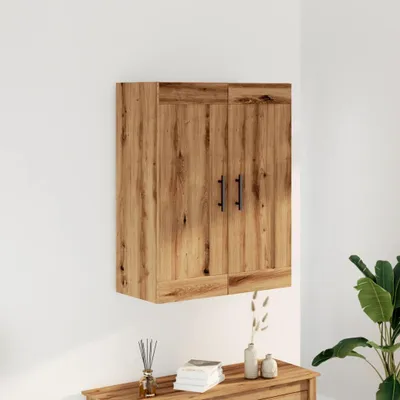 Produktbild von vidaXL Wandschrank Artisan-Eiche 69,5x34x90 cm Holzwerkstoff