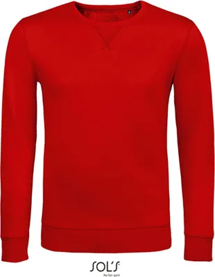Produktbild von SOLs 02990 | Herren Sully Sweatshirt - Farbe: Red - Größe: S