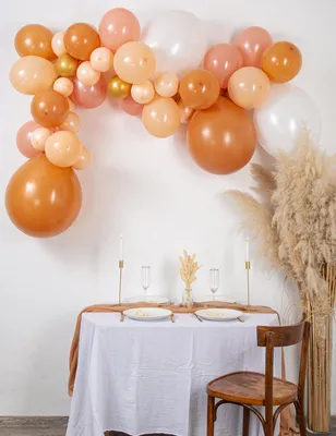 Produktbild von 46-teiliges Boho Ballonbogen-Set für Hochzeit + Geburtstag - Einheitsgröße