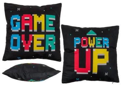Produktbild von Kussen Power Up & Game Over 40x40cm
