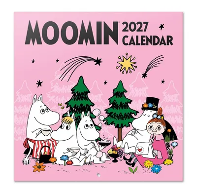 Immagine prodotto di Grupo Erik Moomin, Calendario da parete 2027, Calendario per la famiglia, Idee regalo