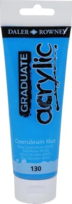 Produktbild von Daler-Rowney Graduate, 120 ml, Blau, Tube, Wasserfest
