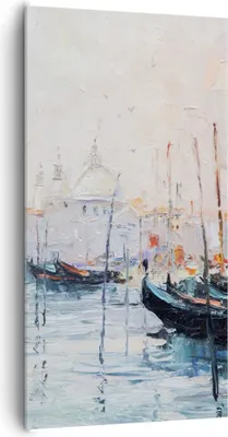 Produktbild von Bild auf Leinwand - Leinwandbild - Venedig Basilika - 65x120cm - Wand Bild - Wanddeko - Wandbilder - Leinwanddruck - Bilder - Kunstdruck - Wanddekoration - Leinwand bilder - Wandkunst - PA65x120-3662