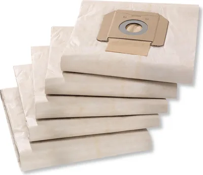 Produktbild von 5 Original Kärcher Papier-Staubsaugerbeutel für NT 65/2 Tact² Filtertüten