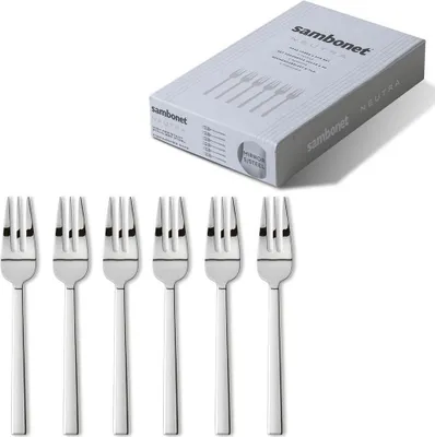 Produktbild von Sambonet Set 6 Kuchengabeln Edelstahl 18/10 52569A55