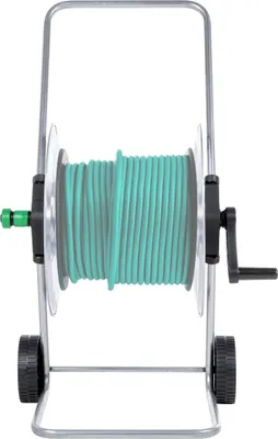 Produktbild von vidaXL Schlauchwagen für 80 m 1/2" oder 50 m 3/4" Schlauch Stahl
