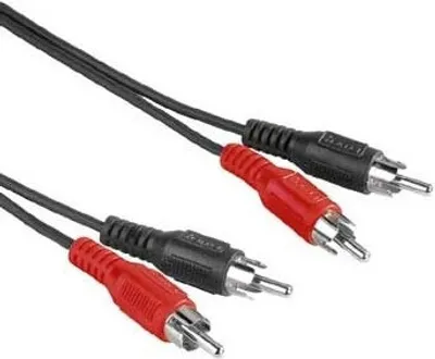 Produktbild von Audio-Kabel 2 Cinch-Stecker - 2 Cinch-Stecker, 2,5 m (00030457)