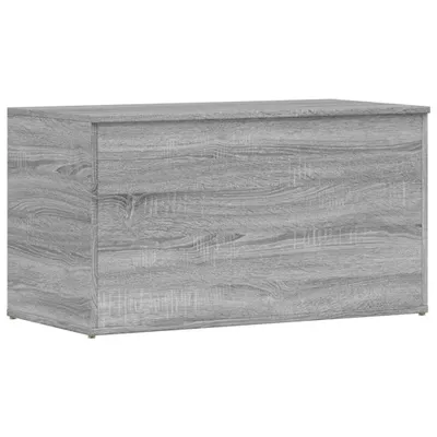 A storage chest with a wood grain texture.