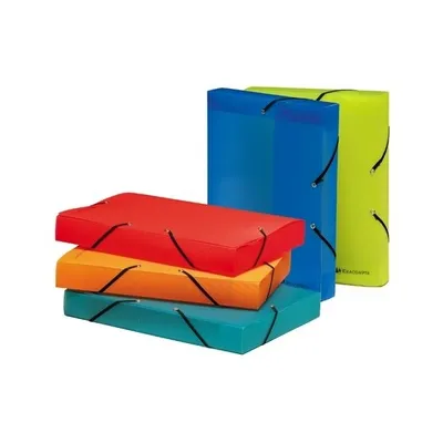 Produktbild von Sammelbox Linicolor A4 60mm PP farbig sortiert