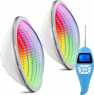 Immagine prodotto di LyLmLe PAR56 Luce LED per piscina R-PL02-CD20W 12 V, RGB, 20 W, 2 pz.