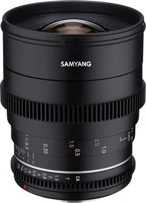 Zdjęcie produktu dla Samyang VDSLR 24mm T1.5 MK2, Obiektyw kinowy, 13/12, Canon EF