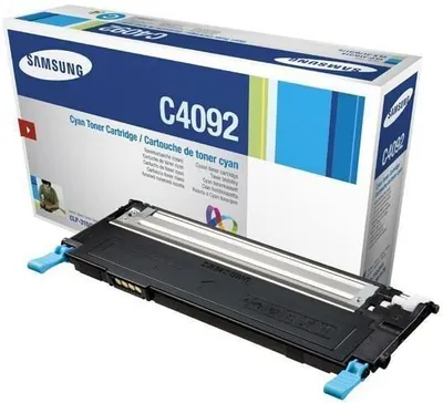 Image de Toner original pour imprimante laser SAMSUNG CLP 310 cyan