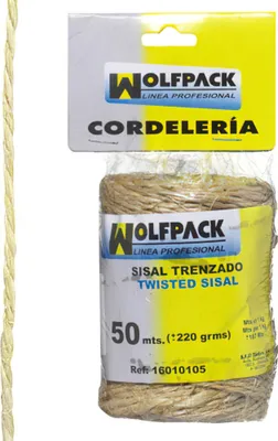 Immagine prodotto di Corda di sisal n. 1 2 estremità (bobina 220 g / 50 m)