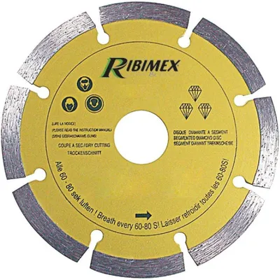 Image de Disque Diamant Segment 125 mm - Classe A - Découpe Précise sur Béton et Pierre - Longue Durée - D-Work