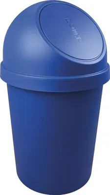 Produktbild von Abfallbehälter H700xØ403mm 45l blau HELIT