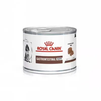Produktbild von Royal Canin Gastrointestinal Puppy - diätetisches Alleinfutter für Welpen und Junghunde, 12 Dosen à 195 g.