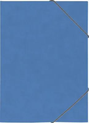 Produktbild von BRUNNEN Ringbuch A4 2-Ringe 15mm Gummizug blau 106553930