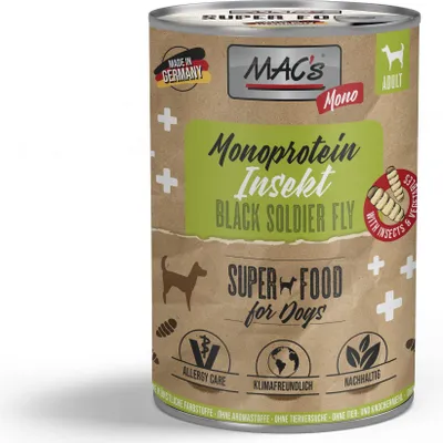 A product shot of a dog food can.