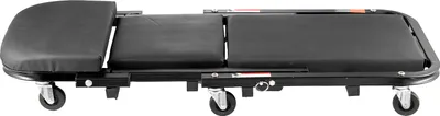 Produktbild von SucceBuy Faltbare Z-Garagenliege, 1016 mm, 204,1 kg Tragkraft, 40 Zoll Rollhocker