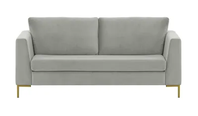 Produktbild von SLF24 - 2,5-Personen-Sofa Gosena - hellgrau - Velluto 15