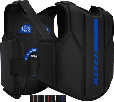 Produktbild von Brustprotektor RDX Body Protection Martial Arts, Chest Guard Bauchschutz Kickboxen