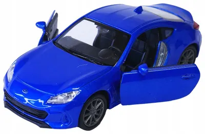 Produktbild von Welly Subaru BRZ Metallmodell im Maßstab 1:34 Blau