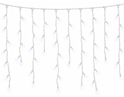 Produktbild von Linder Exclusiv Weihnachtsbeleuchtung Regen 160 LED Kaltweiß