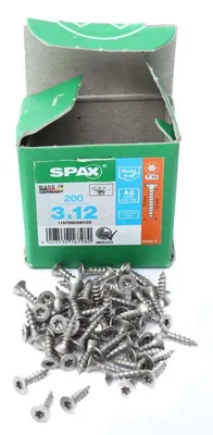 Produktbild von HOLZSCHRAUBE A2 (200) TX 3,0 × 12 mm – SXA167980I
