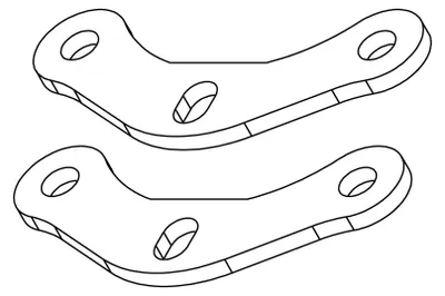 Produktbild von Turbo Racing uložení řízení 2ks