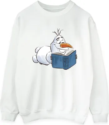 Produktbild von Disney - "Frozen" Sweatshirt für Damen BI18963 (S) (Weiß)