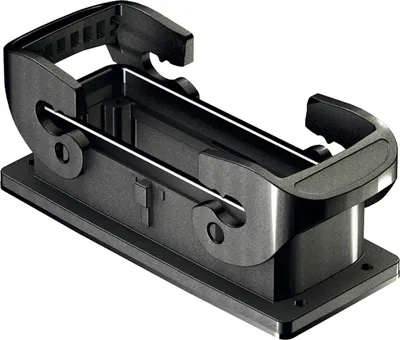 Produktbild von HARTING Han ECO 24B Anbaugehäuse mit Halterahmen mit 2 Querbügeln - 1 Stück