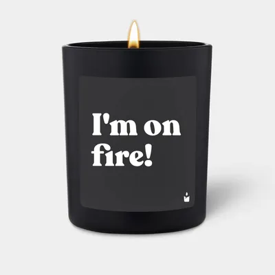 Produktbild von ChattyCandles Duftkerze Woody I'm on fire!