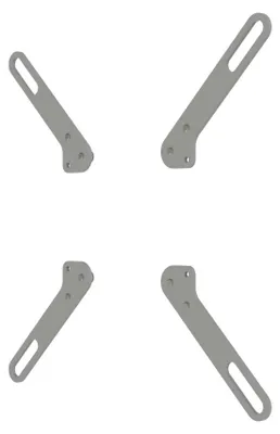 Produktbild von SMS Smart Media Solutions FS010110, Silber, 15 kg, 200 x 100,200 x 200 mm, 1 Stück(e)