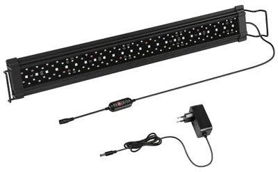 Obrázek produktu pro Vigevee Vodotěsné LED osvětlení pro akvária s držákem a časovačem, dekorativní osvětlení, 24 W