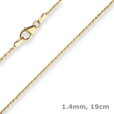 1-4mm-Armband-Criss-cross-Kette-aus-585-Gelbgold-19cm