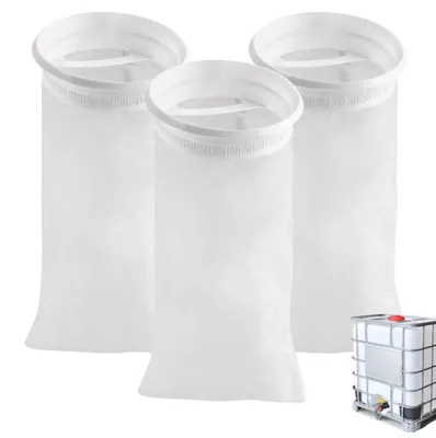 3er-Set IBC-Deckelfilter, Nylon-Feinfilter, wiederverwendbar