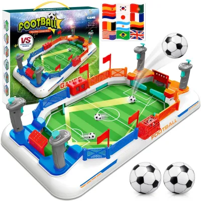 Productafbeelding van Tafelvoetbaltafel - Speelgoed voor kinderen - Buitenspeelgoed - Bordspel voor kinderen - Geschikt voor kinderen van 4-11 jaar - Ook geschikt voor volwassenen - Tafelvoetbal