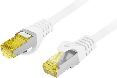 Zdjęcie produktu dla Lanberg PCF6A-10CU, 1,5 m, Cat6a, S/FTP (S-STP), RJ-45, RJ-45, Biały