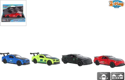 Produktbild von 2-Play Die Cast Pull Back Sportauto