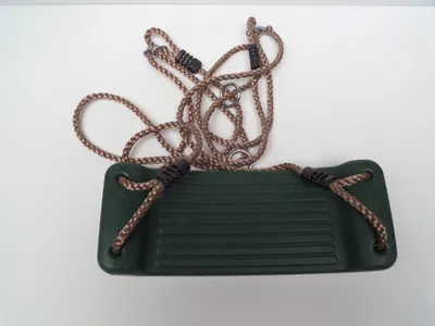 Produktbild von Schaukelsitz aus synthetischem Material 430x165x85 mm PP-Seil grün - Hermic